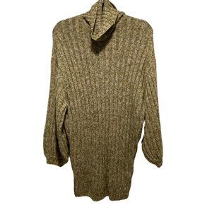 NWT Urban Outfitters Olive Oversized Slouchy Chunky Cable Knit Sweater Size XS